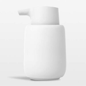 Crate & Barrel - Blomus -White Soap Dispenser